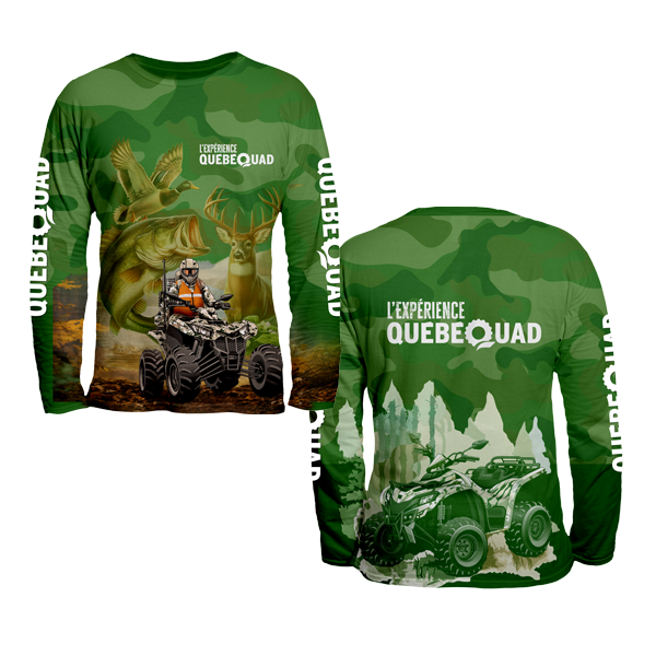 Chandail manches longues sublimé - Vert