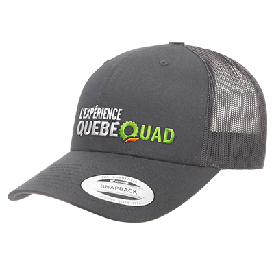 Tuques et Casquettes &laquo; Casquette charbon brodée &raquo;