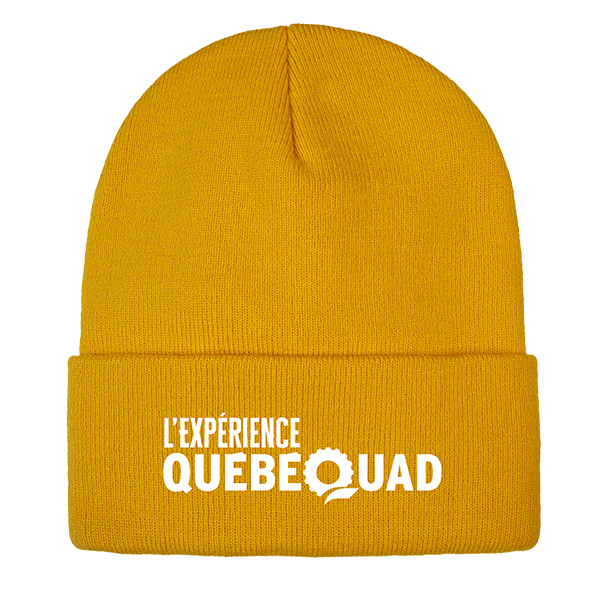 Tuque brodée - Or